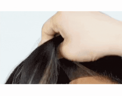 Perruque 3-1 avec closure en dentelle sans colle remplaçable