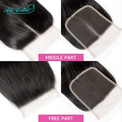 CLOSURE CHEVEUX BRÉSILIENS NATURELS