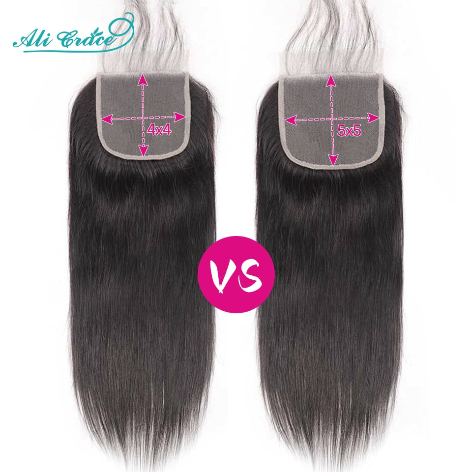 CLOSURE CHEVEUX BRÉSILIENS NATURELS