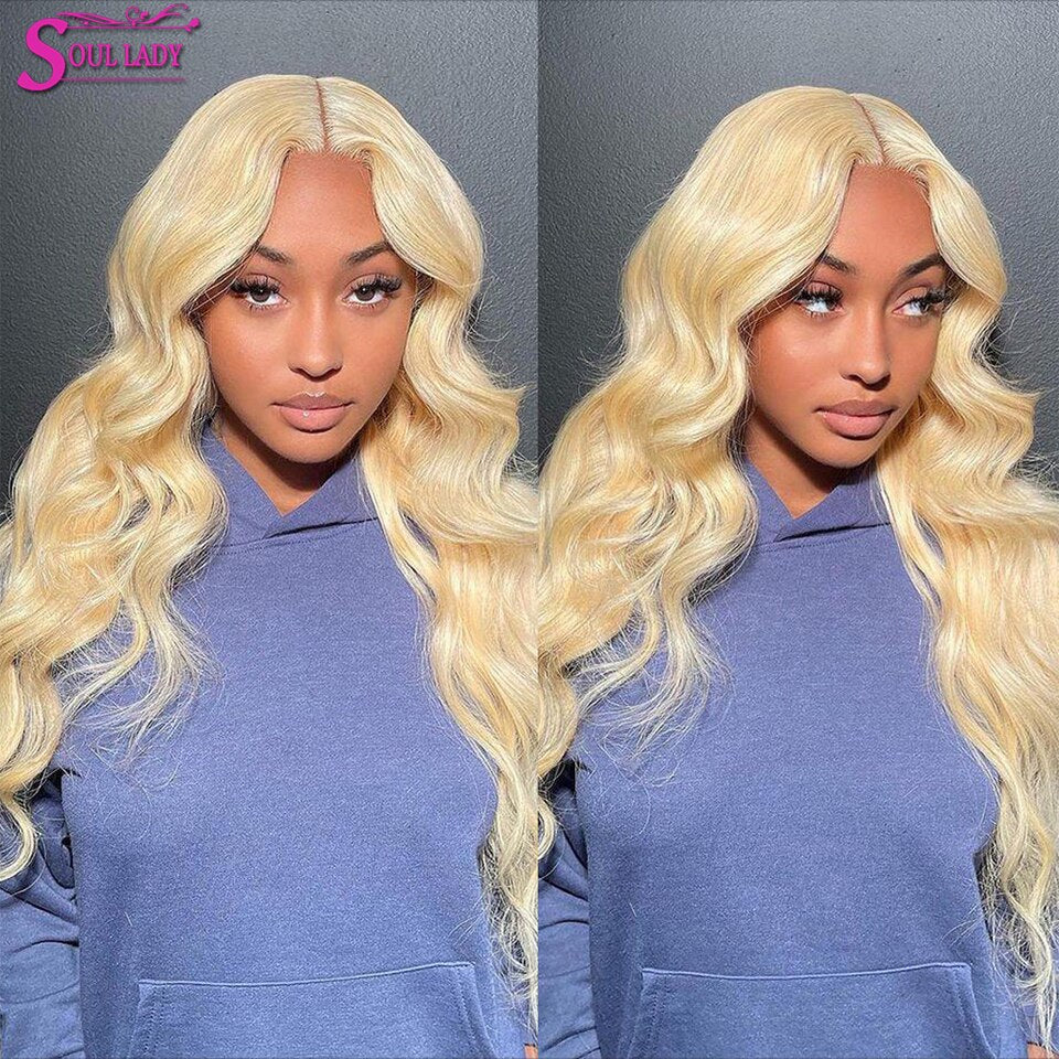 613 Blonde Body Wave Bundles Brazilian Human Hair Bundles Extension Hair Honey Body Wave Hair Weave Weft 8-30 Inch Free Shipping